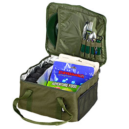 Kleinbild 3 Food Bag Isoliertasche mit Essgeschirr und Becher