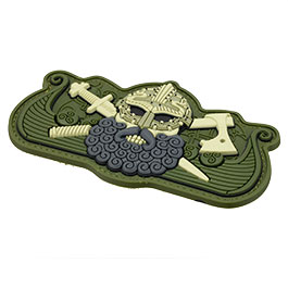 Kleinbild 1 M-Tac 3D Viking's Drakkar Patch black oliv