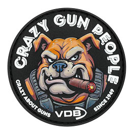 JTG Patch Crazy Gun People by VDB special limited