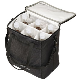 Kleinbild 2 Tatonka Cooler Bag SIX PACK off-black mit herausnehmbarer Einteilung