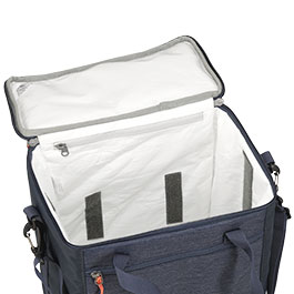 Kleinbild 4 Tatonka Cooler Bag SIX PACK navy mit herausnehmbaren Einteilungen