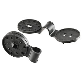 Kleinbild 3 FOSCO Befestigungs Clips 20 Stck rund  fr Planen, Sichtschutz, Tarnnetze usw