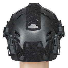 WoSport Airsoft Helm W-Style 3.0 Standard Version mit NVG Mount und seitlichen Rails verstellbar schwarz Bild 4