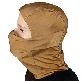 WoSport Tactical Sturmhaube / Balaclava mit Silikoneinsatz Generation 2 tan Bild 1 xxx: