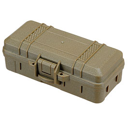 WoSport Universal Tactical Mini Hard Case Box 16,5 x 8,8 x 6,1 cm PnP-Schaumstoff tan