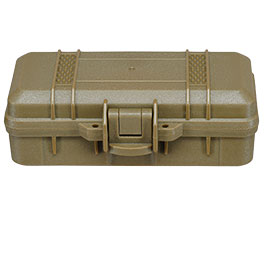 WoSport Universal Tactical Mini Hard Case Box 16,5 x 8,8 x 6,1 cm PnP-Schaumstoff tan Bild 1 xxx: