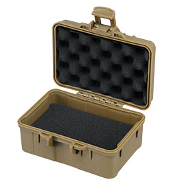 WoSport Universal Tactical Mini Hard Case Box 13,5 x 9 x 7 cm PnP-Schaumstoff tan Bild 4