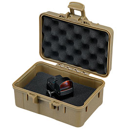 WoSport Universal Tactical Mini Hard Case Box 13,5 x 9 x 7 cm PnP-Schaumstoff tan Bild 6