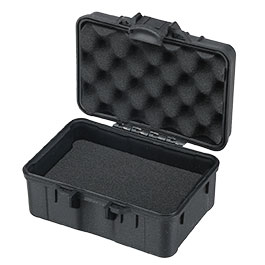 WoSport Universal Tactical Mini Hard Case Box 13,5 x 9 x 7 cm PnP-Schaumstoff schwarz Bild 4