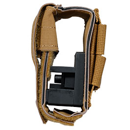 Kleinbild 3 WoSport Universal Safety-Lock Holster fr Pistolen Nylon-Fabric rechts coyote