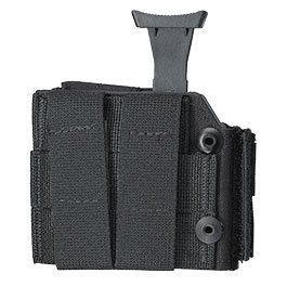 Kleinbild 1 WoSport Universal Safety-Lock Holster fr Pistolen Nylon-Fabric rechts schwarz