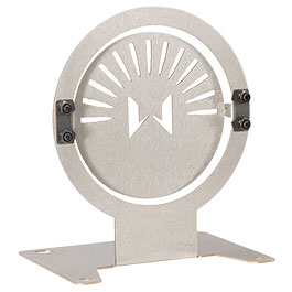 WoSport Flip Training Target bungsziel aus Edelstahl silber