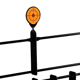 WoSport Wind-Bell Target mit 7 Zielen Metall Pendelspiel schwarz Bild 5