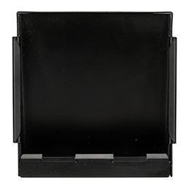 WoSport Kugelfangkasten 14 x 14 cm m. Standfuß für Luftpistolen und Luftgewehre schwarz Bild 3
