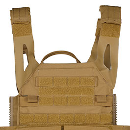 Kleinbild 4 WoSport JPC 2.0 Style Plate Carrier Molle-Plattentrger Weste verstellbar coyote