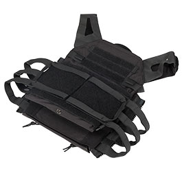 Kleinbild 3 WoSport JPC 2.0 Style Plate Carrier Molle-Plattentrger Weste verstellbar schwarz