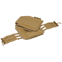 Kleinbild 6 WoSport K-Style Plate Carrier Molle-Plattentrger Weste verstellbar coyote