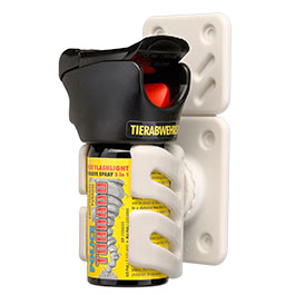 ESP Pfefferspray TORNADO 40 ml mit stabiler Wand-, Trhalterung 360 drehbar