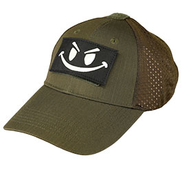 Kleinbild 1 101INC lasercut Patch Evil Smiley, leuchtet im Dunkeln