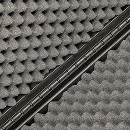 Kleinbild 6 ASG / Strike Systems Hard Case Waffenkoffer 120 x 30 x 12 cm Waben-Schaumstoff schwarz