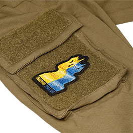 Kleinbild 1 JTG Ukrainischer Flaggen Patch gestickt
