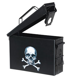 Kleinbild 1 Munitionskiste Kal. 30mm - Skull and Bones