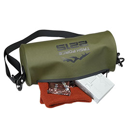 Kleinbild 3 Umh�ngetasche im Zylinderformat wasserabweisend oliv