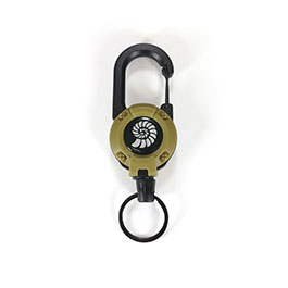 Produktbild zu Origin Outdoors Schl�sselanh�nger Zap mit Karabiner und Stah ...