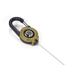 Kleinbild 3 Origin Outdoors Schl�sselanh�nger Zap mit Karabiner und Stahlseilr�ckzug