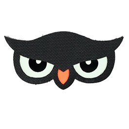 Produktbild zu Lasercat Patch Eulenaugen leuchten im Dunkeln ...