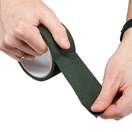 Kleinbild 4 Delta Armory Tarnband / Klebeband selbsthaftend 50mm x 5,0m oliv