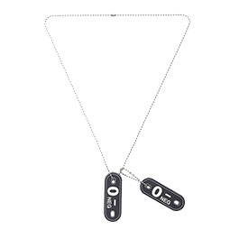 Produktbild zu PVC Dog Tag Blutgruppen Set ...