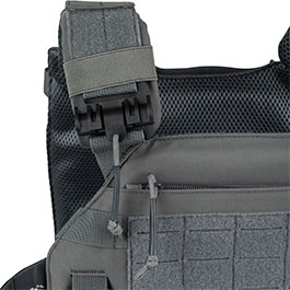 Kleinbild 8 101 INC Weste Lasercut  mit QR Plattentr�gern grau inkl. Dummy-Platten