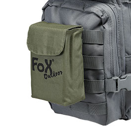Kleinbild 11 Fox Outdoor Thermositzkissen faltbar mit Molle-Tasche oliv