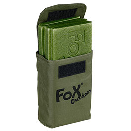 Kleinbild 9 Fox Outdoor Thermositzkissen faltbar mit Molle-Tasche oliv