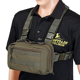 Kleinbild 3 MFH Brusttasche Chest Pack Recon oliv