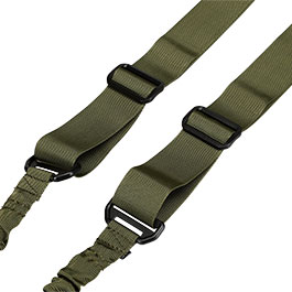 Kleinbild 2 MFH Bungee Tragegurt 2-Punkt oliv
