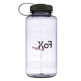 Kleinbild 1 Fox Outdoor Trinkflasche Weithals Tritan 1 l grau