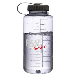 Kleinbild 4 Fox Outdoor Trinkflasche Weithals Tritan 1 l grau