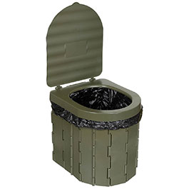 Produktbild zu Fox Outdoor Campingtoilette faltbar oliv ...