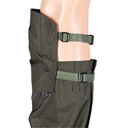 Kleinbild 11 MFH Gamaschen extralang Overknee mit Rei�verschluss oliv