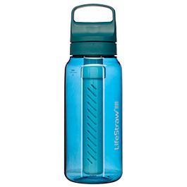 Produktbild zu LifeStraw Go Trinkflasche mit Wasserfilter 1 Liter t�rkis ...