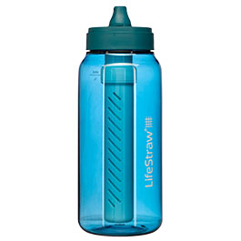Kleinbild 2 LifeStraw Go Trinkflasche mit Wasserfilter 1 Liter t�rkis