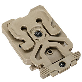 Kleinbild 2 IMI Defense QDSM Molle Adapter mit Schnellwechselsystem f�r Holsterplattformen tan