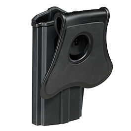 Kleinbild 5 Umarex 360 Grad Holster Kunststoff Paddle f�r T4E Impax P68 / P2P Secure 68P CO2-RAM Pistolen rechts schwarz