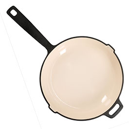 Kleinbild 3 Barebones emaillierte Gusseisenpfanne Enamel lined Cast Iron Skillet 25 cm/10