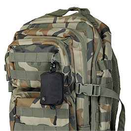 Kleinbild 3 MIL-TEC Praktische Mini-Tasche mit Rei�verschluss und Karabiner schwarz
