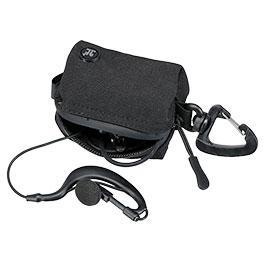 Kleinbild 5 MIL-TEC Praktische Mini-Tasche mit Rei�verschluss und Karabiner schwarz