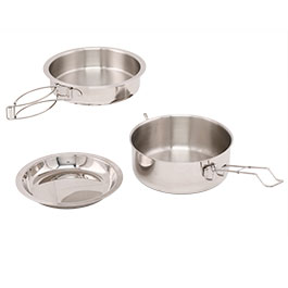 Kleinbild 2 Origin Outdoors Edelstahlkochset Snap-Pack 3 Teile