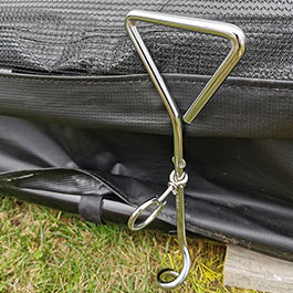 Kleinbild 1 Basic Nature Erdanker Zelthering Stahl 40 cm
